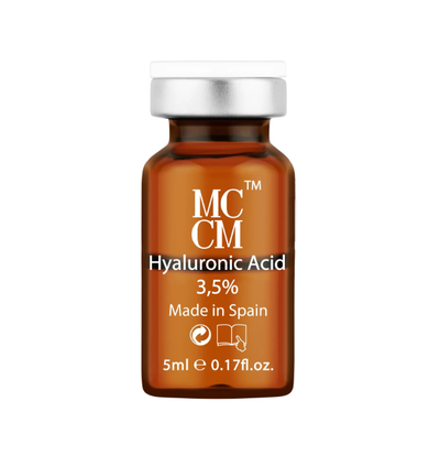 HYALURONIC ACID 3.5% AMPOULES MCCM 35ML X 5UNID