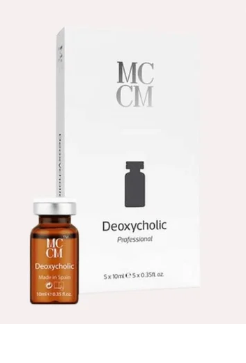 DEOXYCHOLIC 10% AMPOULES MCCM 10ML X 5UNID