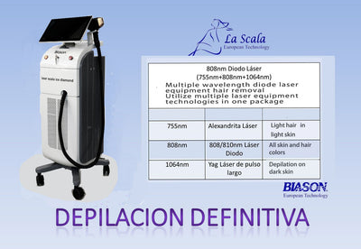 Laser hair removal ICE Diamond -Ref.:1490