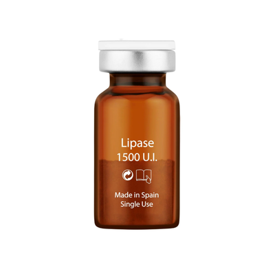 LIPASE POWDER AMPOULES MCCM 1.500 UI X 5UNID