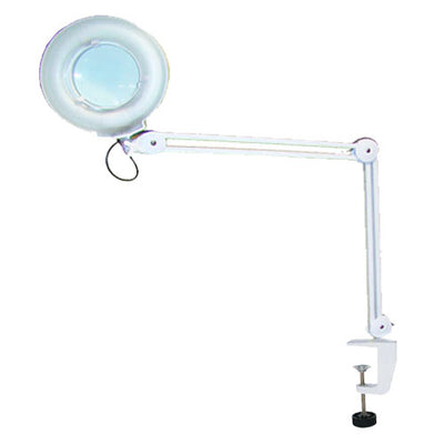 Round Magnifying Lamp w/clam-Ref.1435B