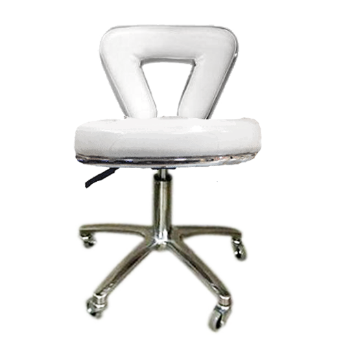 Spa Stool with low back rest