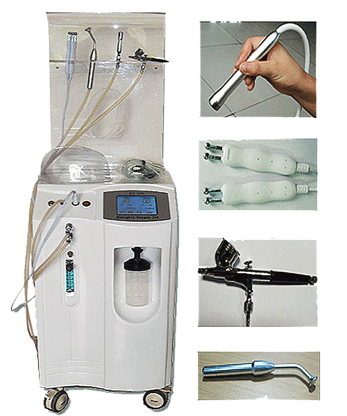 Oxygen Equipment facial treatment