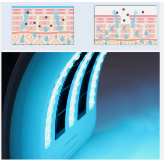 Light Therapy Cabin Portable 7 COLORS -Ref.: 1612