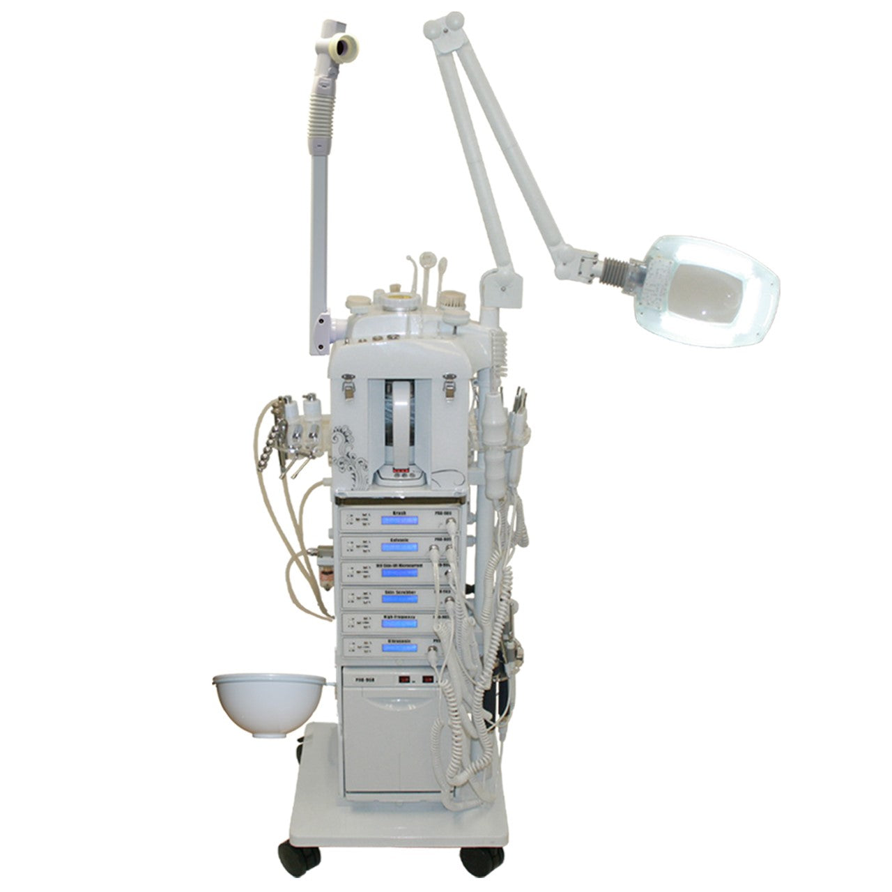 RF×Ultrasonic facial equipment Professional Esthetician Equipment | 17 Function Facial Machine