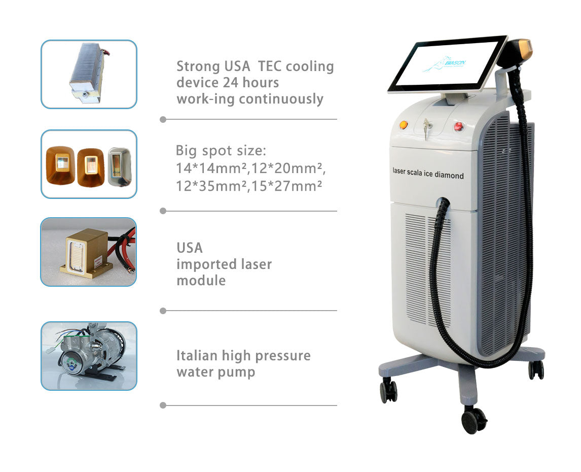 Laser hair removal ICE Diamond -Ref.:1490