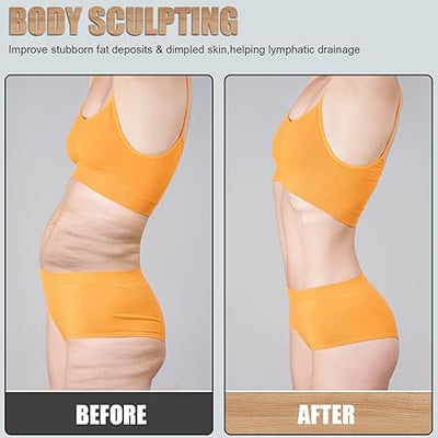 Wood Cavitation Therapy Massage Tools,Wooden Lymphatic Drainage Massager, Cellulite Remover Body Sculpting Tool for Cellulite Reduction,Muscle Tension Release,Body Contouring Ref:. SPA-148