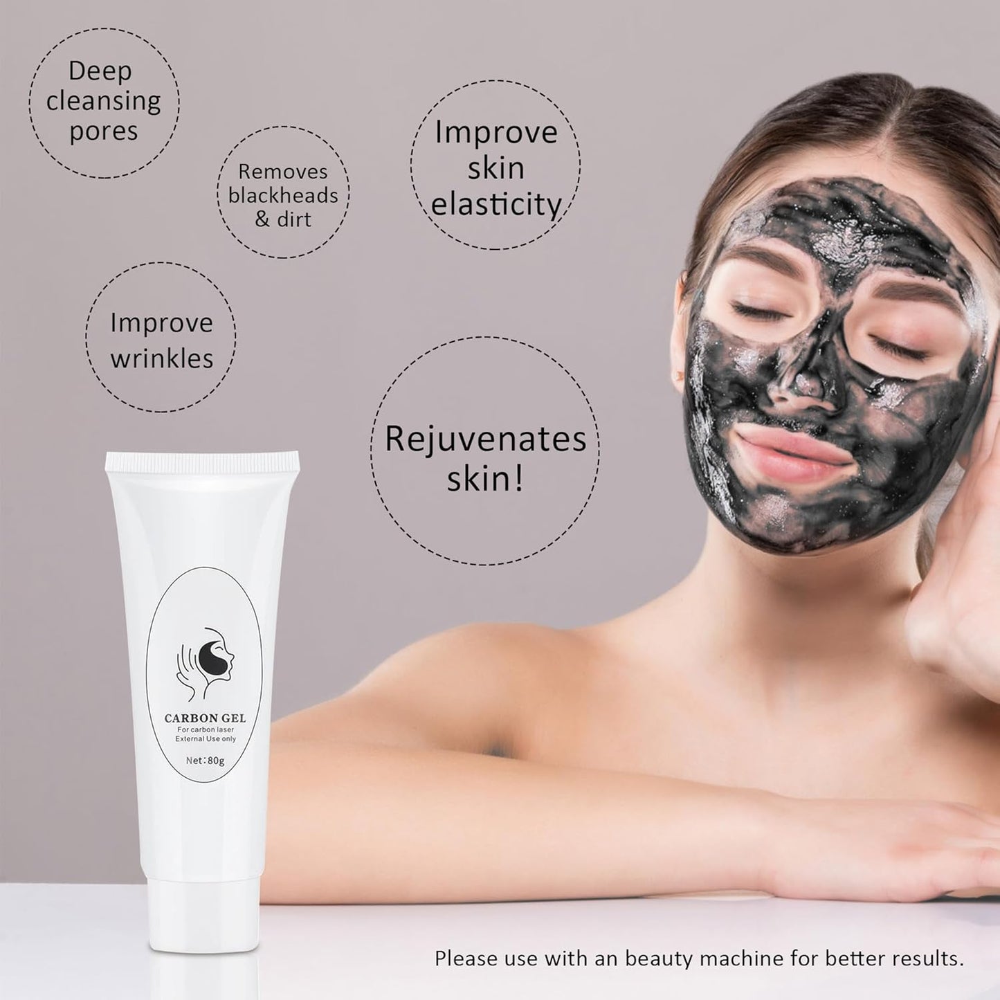 CARBON PEEL CREAM-HOLLYWOOD PEEL CREAM REF:. spa-115