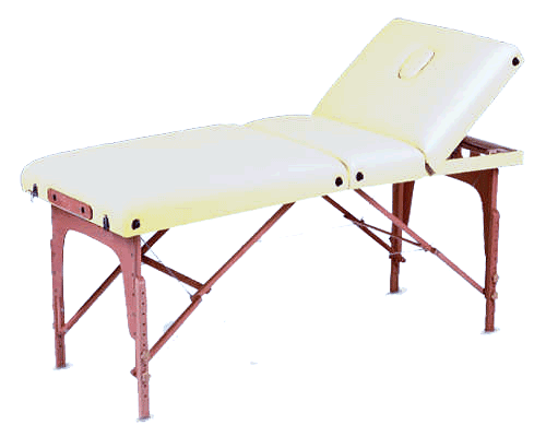 FACIAL BED RECLINABLE-HONEY- Ref.:6085