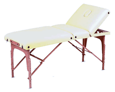 FACIAL BED RECLINABLE-HONEY- Ref.:6085